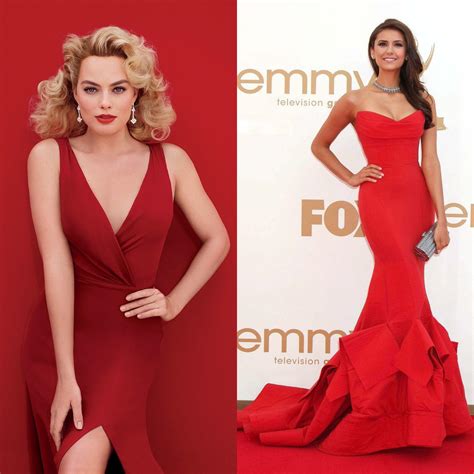 margot robbie vs nina dobrev r celebbattles