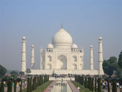 Taj Mahal Mausoleum Complex In Agra India Stock Photo Image Of