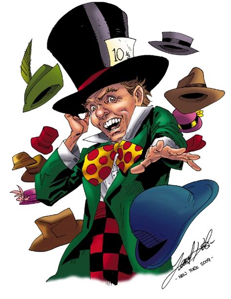 Leonard Kirk Mad Hatter Color Commission In Tom Smith 30 Year Veteran