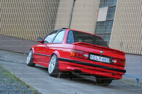 This european spec bmw e30 m3 is painted a nice bold hue of blue. Full body kit for late model E30 AC Schnitzer ...