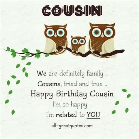 Cousin Happy Birthday Beautiful And Meme Wishes Messages For Cousins