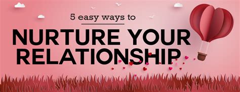 5 Ways To Nurture Your Relationship