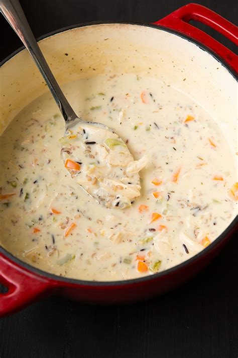 Delicious Cream Of Chicken Wild Rice Soup Easy Recipes To Make At Home
