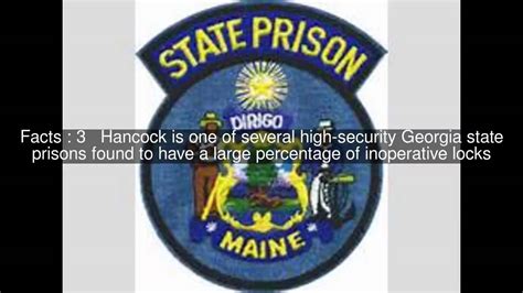 Hancock state prison from mapcarta, the open map. Hancock State Prison Top #5 Facts - YouTube