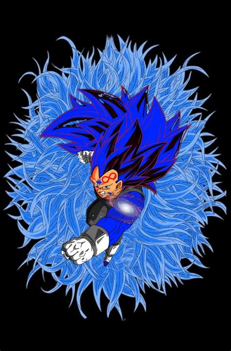 Vegeta Ultra Sopho Ssj17 Blue Infinity Dragon Ball Super Manga