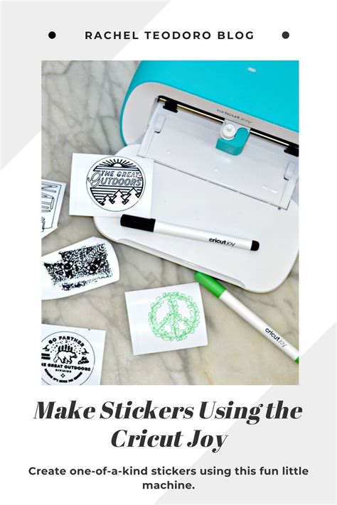 How To Make Stickers Using The Cricut Joy Artofit