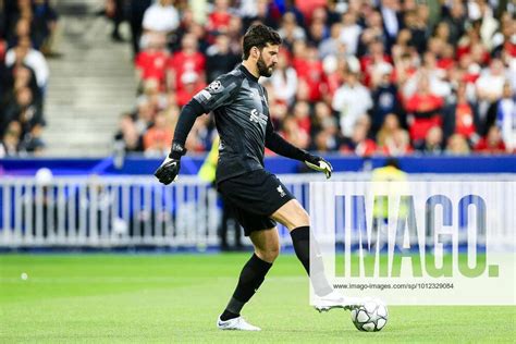 PARIS FRANCE MAY Alisson Becker Of Liverpool In Action During The UEFA Champions League Final