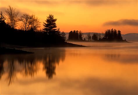 Soft Morning Quabbin Reservoir Ma