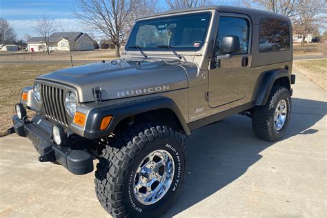 8k Mile 2006 Jeep Wrangler Unlimited Rubicon 6 Speed For Sale On Bat