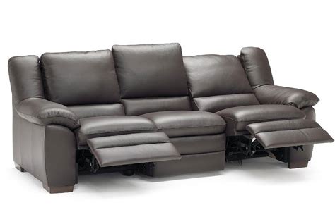 Full Grain Leather Sectional Recliner Odditieszone