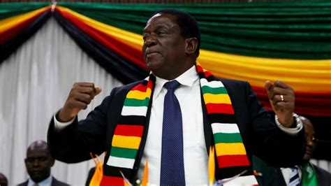 zimbabwe s president survives blast at campaign rally