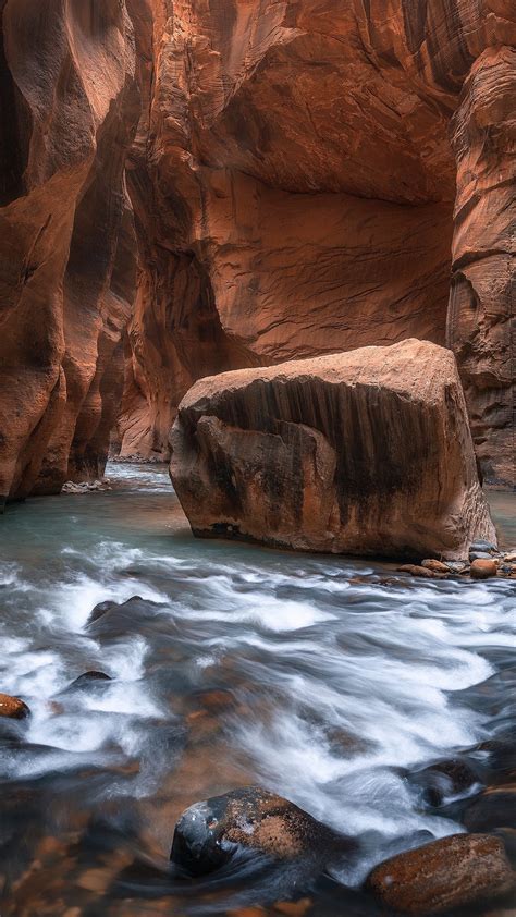 Canyon Rock And River Water 4k Hd Nature Wallpapers Hd Wallpapers