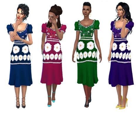 Plant Sim Female Dress Sims 4 Clothing Sims Sims 4 Vrogue
