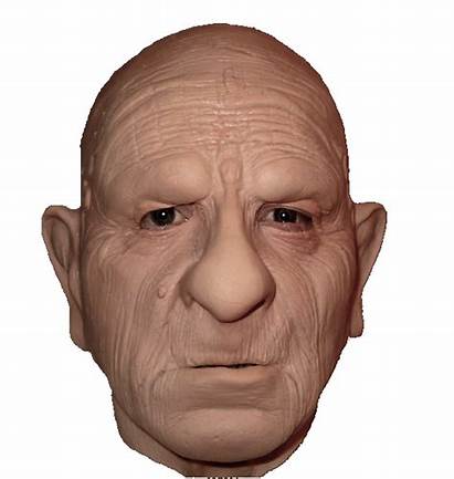 Mask Grandpa Realistic Head Latex Masks Halloween