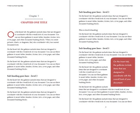 5 X 8 Editable Book Template In Word Used To Tech