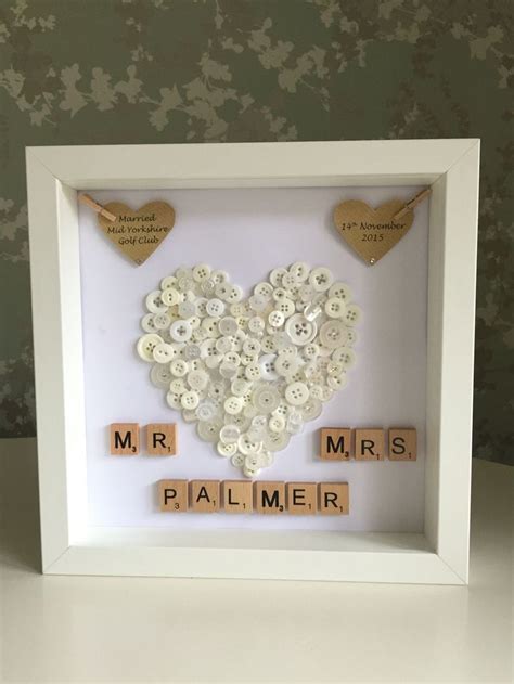 The perfect handmade wedding gift encourages new ideas for dates and romantic outings. Nice 20+ Fascinating Wedding Ideas Frame. More at http ...