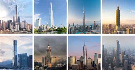 15 Skyscrapers That Are The Tallest Buildings In The World Modern