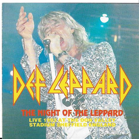 Def Leppard Night Of The Leppard Live Sheffield 1993 1993 Cd