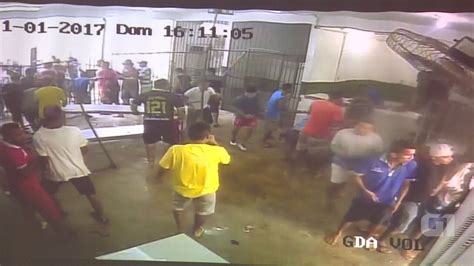Polícia Divulga Vídeos Do Início Do Massacre De Mais De 50 Presos Em Penitenciária No Am Veja