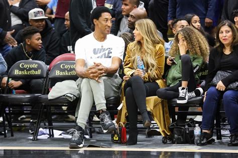 #scottie pippen #michael jordan #nba #basketball #awesome nba moments. Larsa Pippen Has Filed For Divorce From Scottie Pippen ...