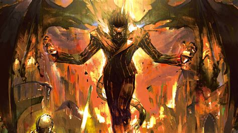 Sakimichan, albedo (overlord), overlord (anime), black wings. Overlord wallpaper