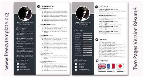 Searching for a job isn't an easy task, but if you have the best resume template, you will accomplish. Trend CV Template 3-in-1 Package • Get A Free CV • Templates