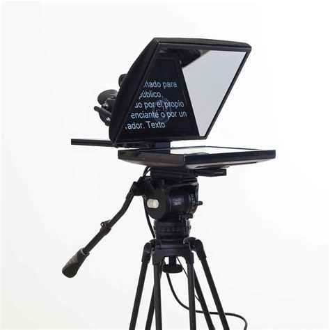 15″ Lightweight Teleprompter With Mirror Tvprompt Le15m