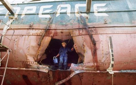 20 Photographs Of The 1985 Sinking Of The Rainbow Warrior Rainbow