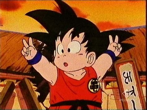 Kid Goku Peace Anime Dragon Ball Dragon Ball Dragon Ball Goku