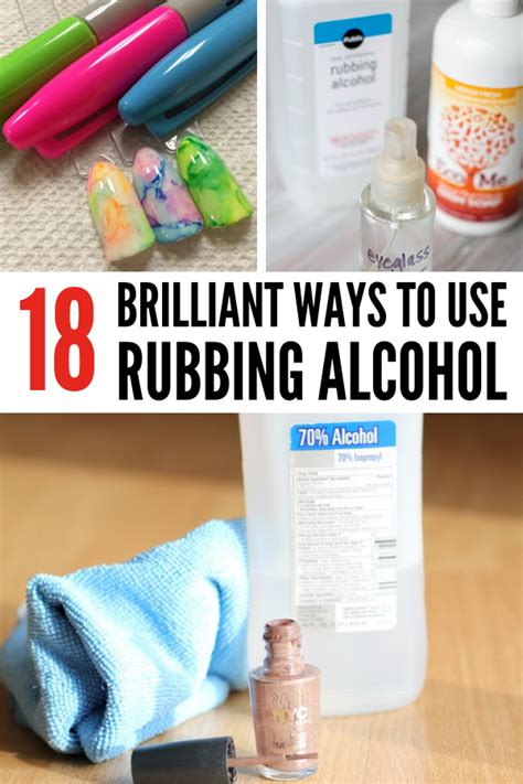 18 Incredible Rubbing Alcohol Uses