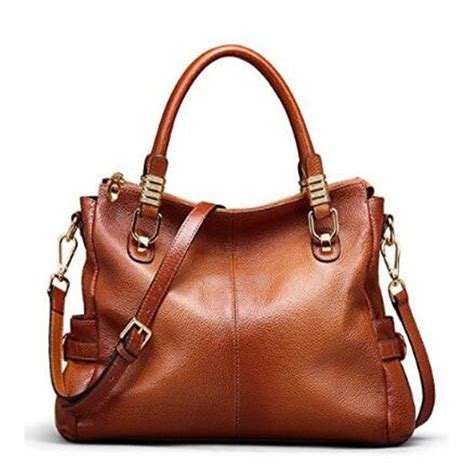 17 Off 2020 Womens Genuine Leather Vintage Tote Shoulder Bag Top Handle Crossbody Handbags