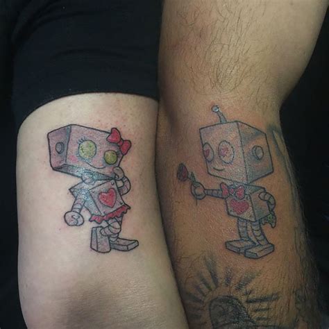 20 Matching Couple Tattoos For Lovers That Will Grow Old