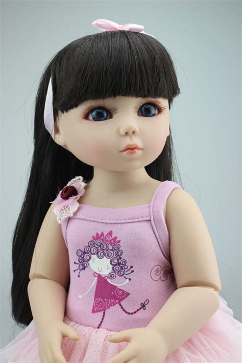 18 Sdbjd Cute Toy Silicone Reborn Baby Dolls Realistic Doll Handmade