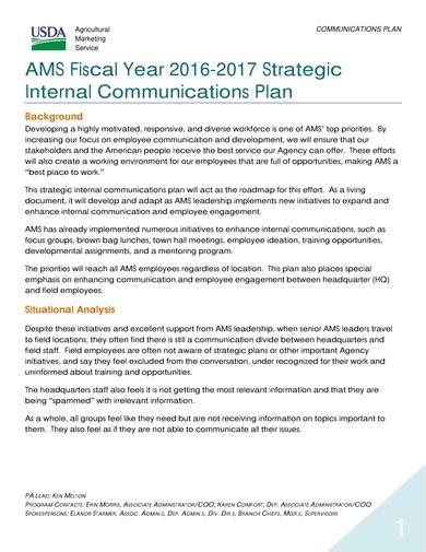 Free 9 Internal Communications Plan Samples In Pdf Ms Word