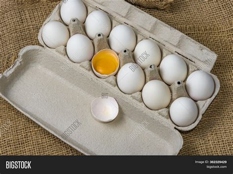 White Eggs Carton Image And Photo Free Trial Bigstock