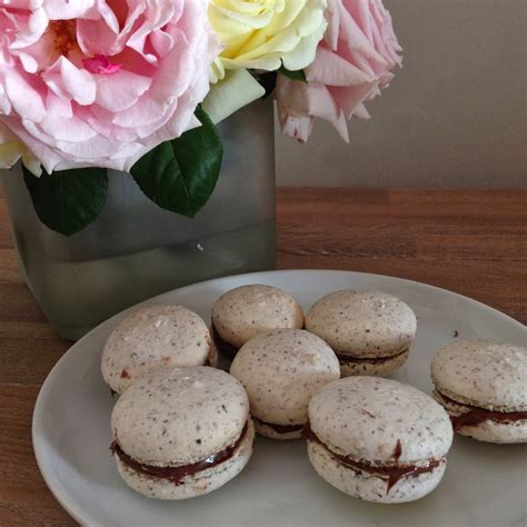 Becoming Betti Baker Hazelnut Macarons With Nutella Filling