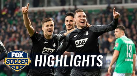 They are fighting for germany bundesliga i, german cup. Werder Bremen vs. 1899 Hoffenheim | 2020 Bundesliga Highlights