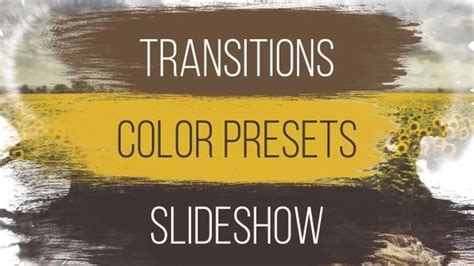 .no skills required.hundreds of templates.fast preview. Wedding Transitions, Color Presets, Slideshow - Premiere ...