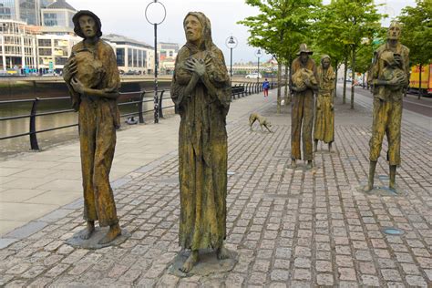 Famine Memorial 1 Dublin Pictures Ireland In Global Geography