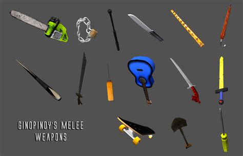 GinoPinoy's Melee Weapons addon - Mod DB