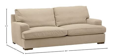 Stone And Beam Lauren Down Filled Overstuffed Couch Review