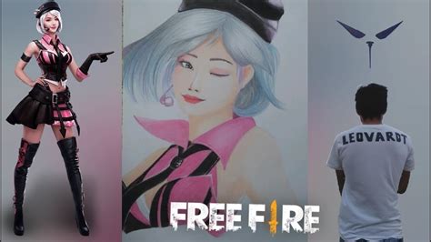 😱 Dibujo A Kapella De Free Fire 😎 Youtube