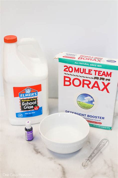 Ingredients To Make Slime With Borax Lasegnaleticamarucait