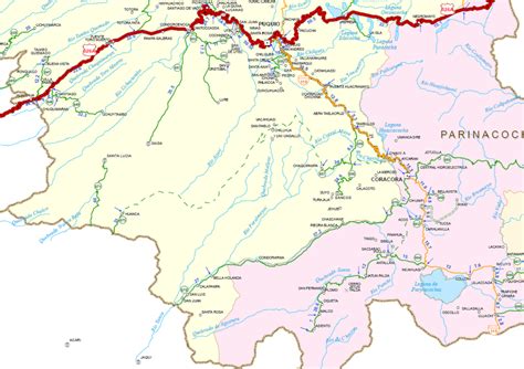 Prelatura De Caravelí Mapa Vial Lucanas I Ii Y Iii 2006