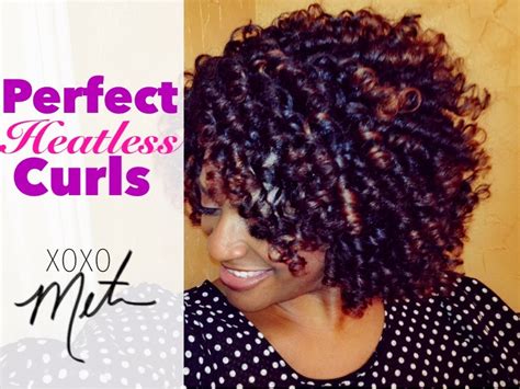 Using flexi rods on natural hair as a styling tool helps create heatless curls, making it a key addition to your arsenal. (28) Natural Hair Tutorial ~ Perfect Heatless Curls ...