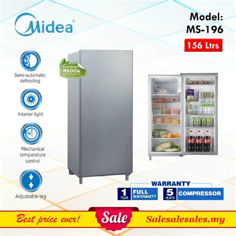 Kalau siapa berminat direct beli dengan kilang sila contact kita. Midea / Hisense / ELBA 1-Door Refrigerator 170L Single ...