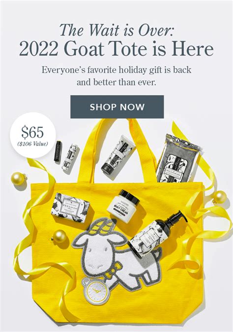 Beekman 1802 Goat Getter Tote Everyones Favorite Holiday T