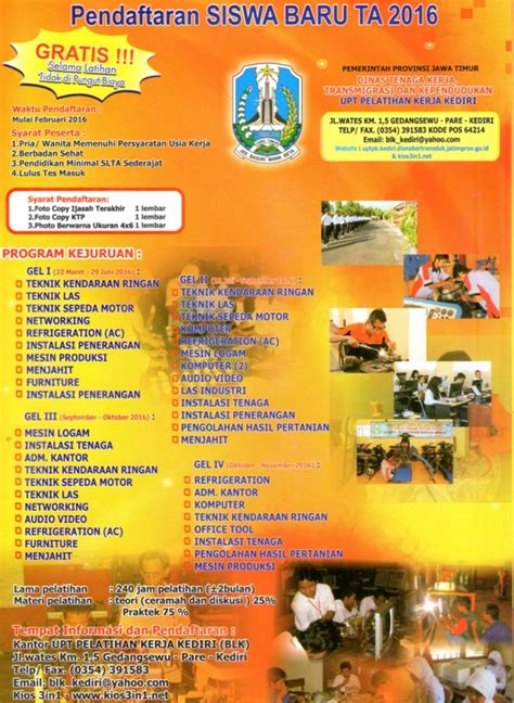 Dalam hal pengukuhan secara jabatan ditandatangani oleh pengusul. BALAI LATIHAN KERJA 2016 KEDIRI - Griya Ramah Khalilah