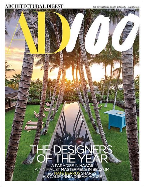 Ad100 2018 Architectural Digest Releases Its Famous Annual List