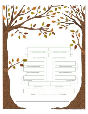 fillable family tree template Forms - Fillable & Printable ...